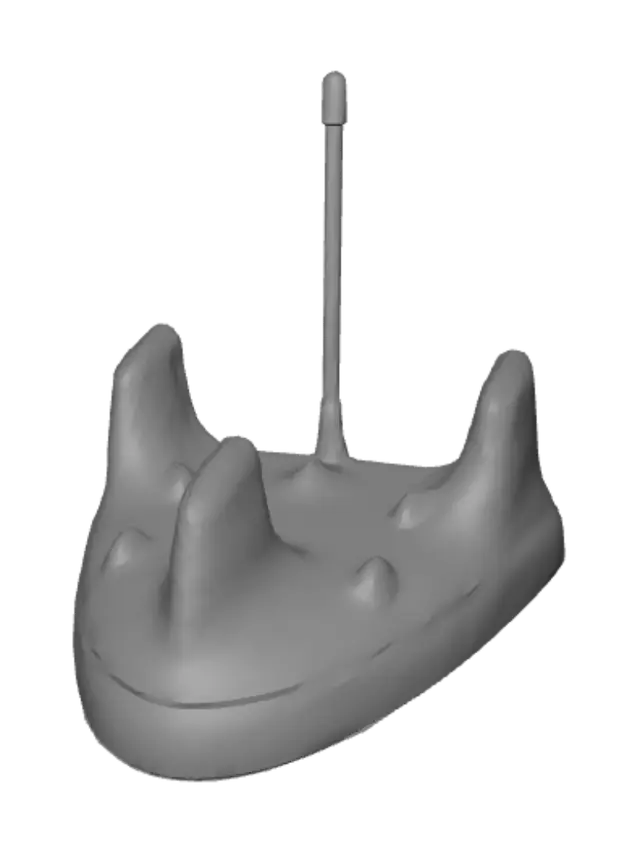 3D model for Desktop Antenna Stand