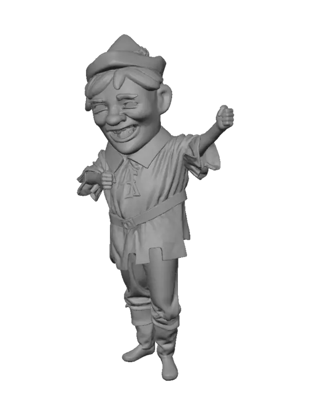 3D model for Archer Mascot
