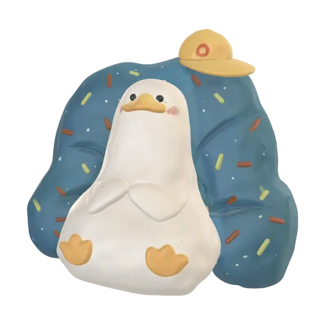 3D model for Donut Duck
