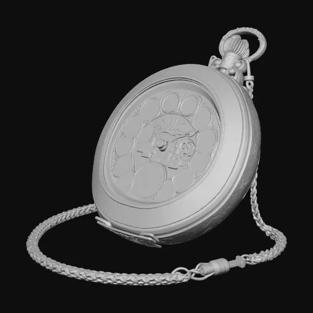3D model for reloj de bolsillo