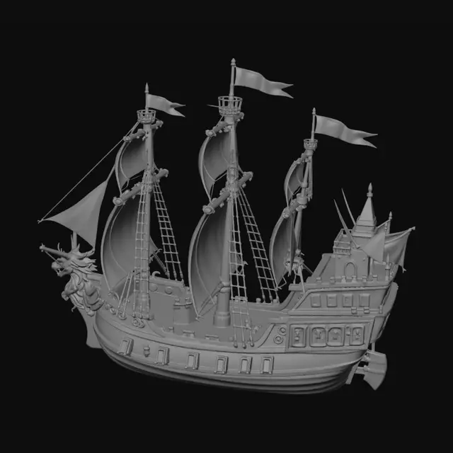 3D model for Midnight Leviathan