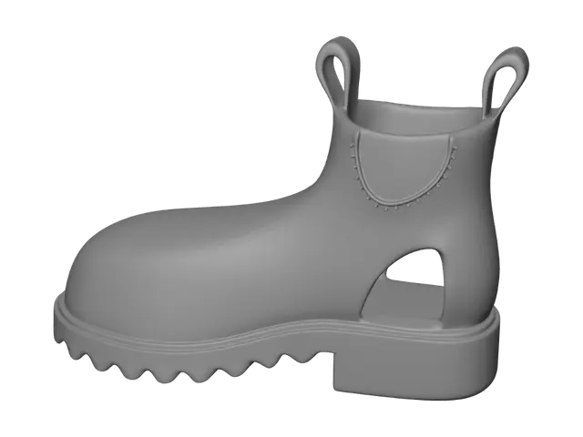 3D model for Boot Sketch