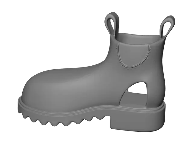 3D model for Boot Sketch