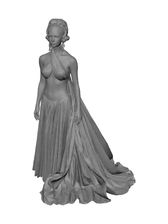3D model for Aquamarine Couture