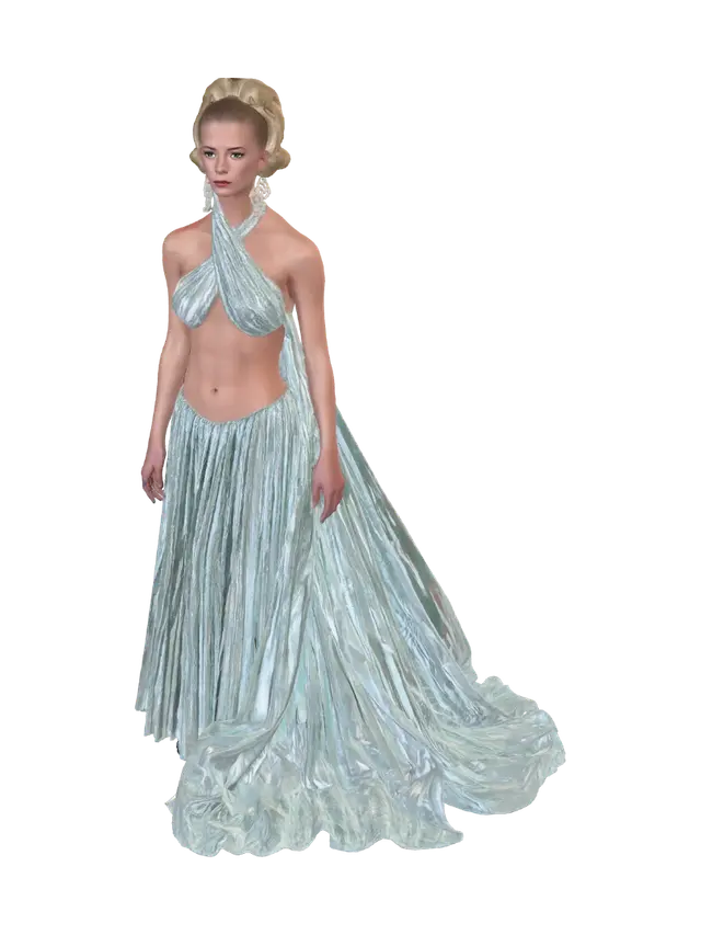 3D model for Aquamarine Couture