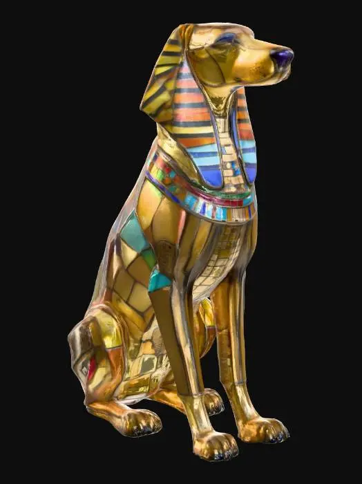 3D model for Egyption Dog