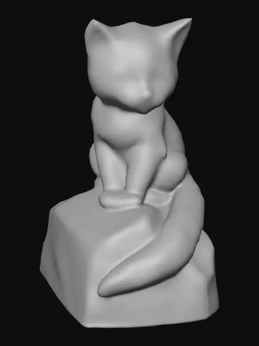 3D model for Whisker Sculpture
