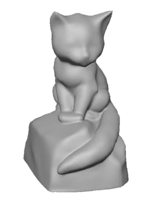 3D model for Whisker Sculpture