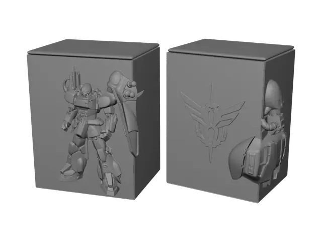 3D model for Zaku Warrior Model Kit Box Art