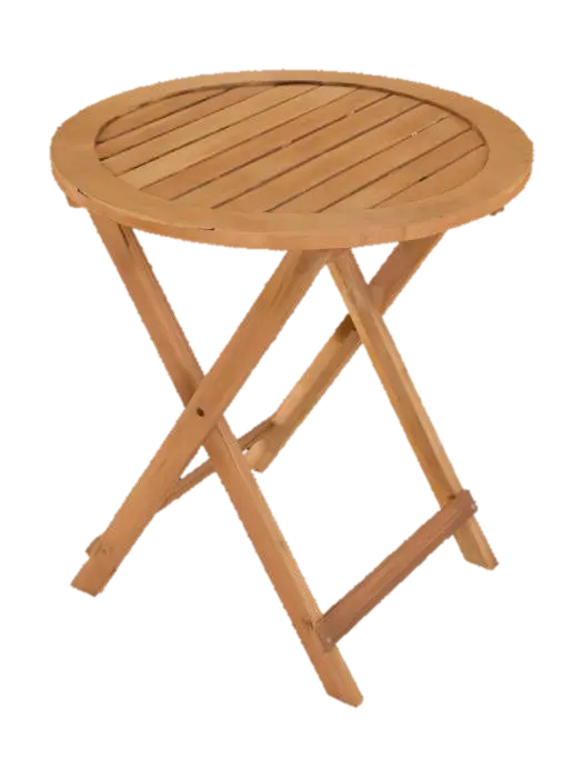 Wooden Folding Table 3D model, vytvořený pomocí AI