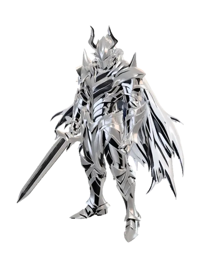 3D model for Shattered Knight