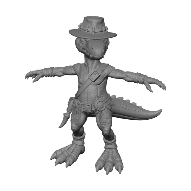 3D model for Outlaw Raptor