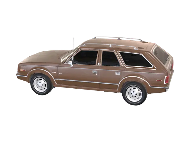 eagle wagon - Roofrack 3D model, vytvořený pomocí AI