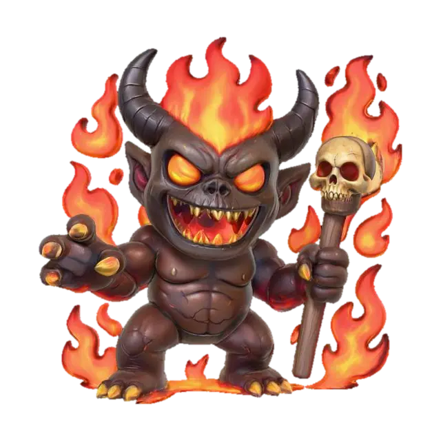 3D model for Infernal Imp