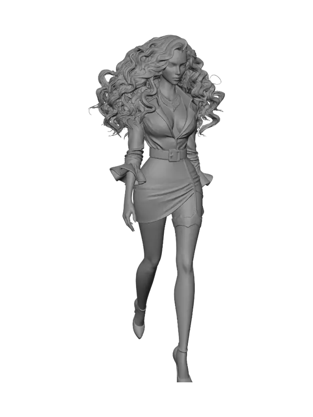 3D model for Gilded Goddess
