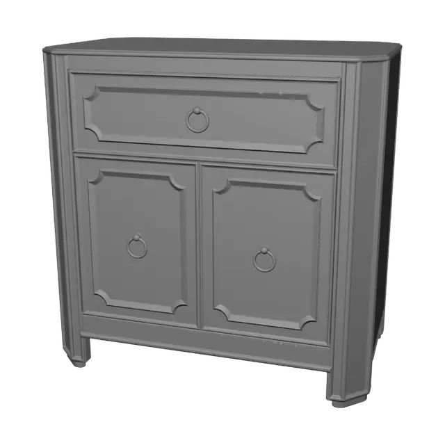 3D model for Silver Reflections Console