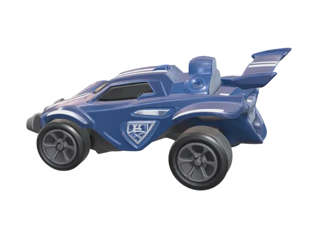 Realistic Octane Rocket League 3D model, vytvořený pomocí AI
