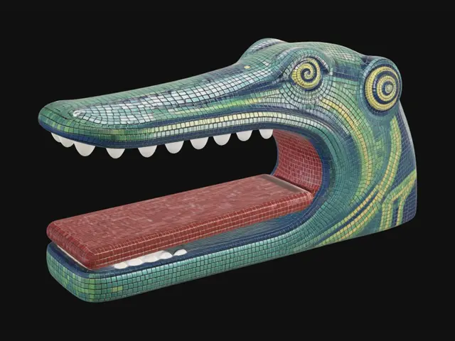 3D model for Chromatic Crocodile