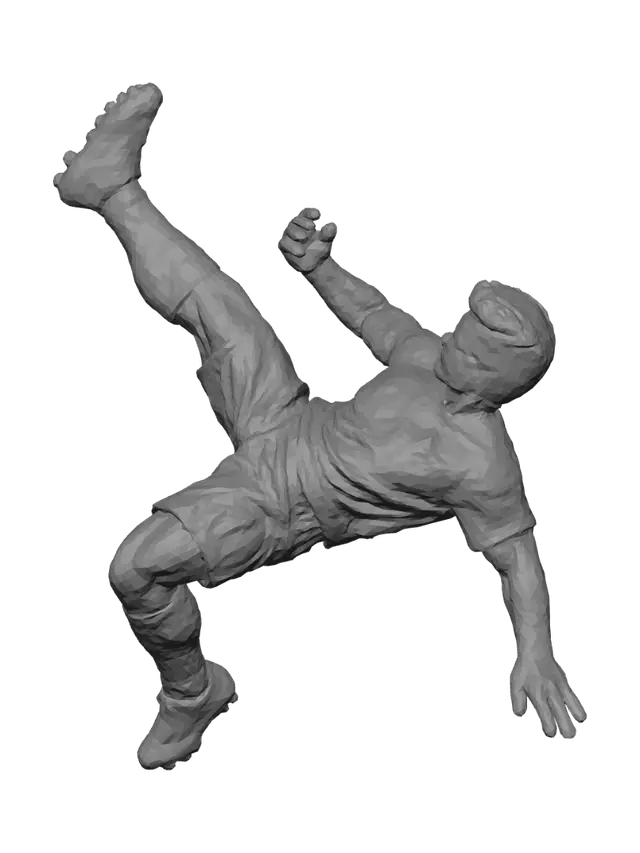 3D model for Golden Soccer Kick