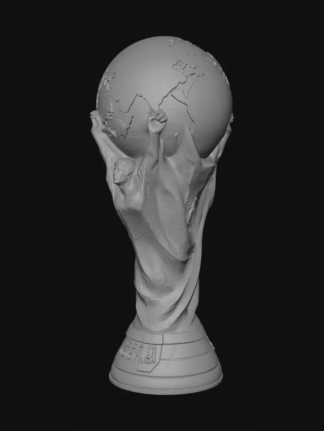 3D model for World Cup Trophy
