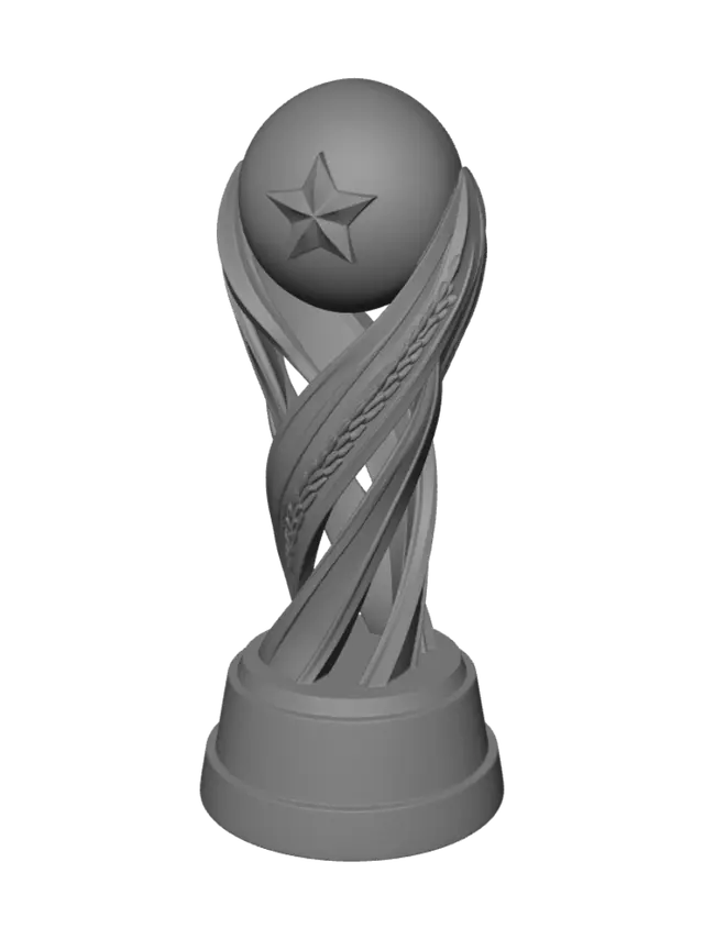 3D model for World Cup Champions Trophy