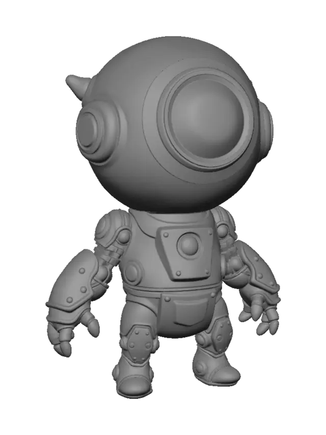 3D model for Azure Orbital Bot