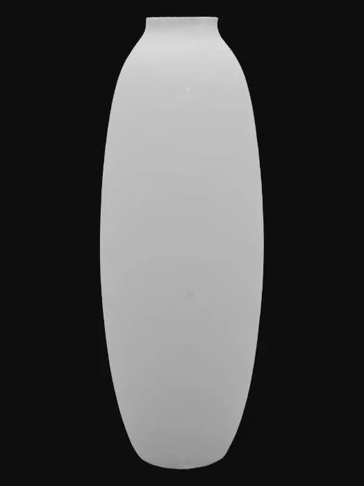 3D model for Realistic 3D model of the “Vase Rustik Concrete” by House Doctor. Tall, rounded vase with a narrow mouth and gently tapered base. Crafted in textured dark gray concrete with a matte, aged finish and subtle white patina. Upper section features soft etched cross-hatch patterns, hand-applied. The surface is slightly rough, with visible brush strokes and artisanal imperfections. Ideal for minimal, Nordic, or Mediterranean interiors. Balanced, natural, and rustic aesthetic with timeless character.