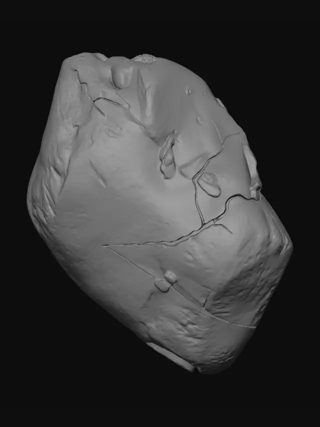 3D model for Cracked Rock