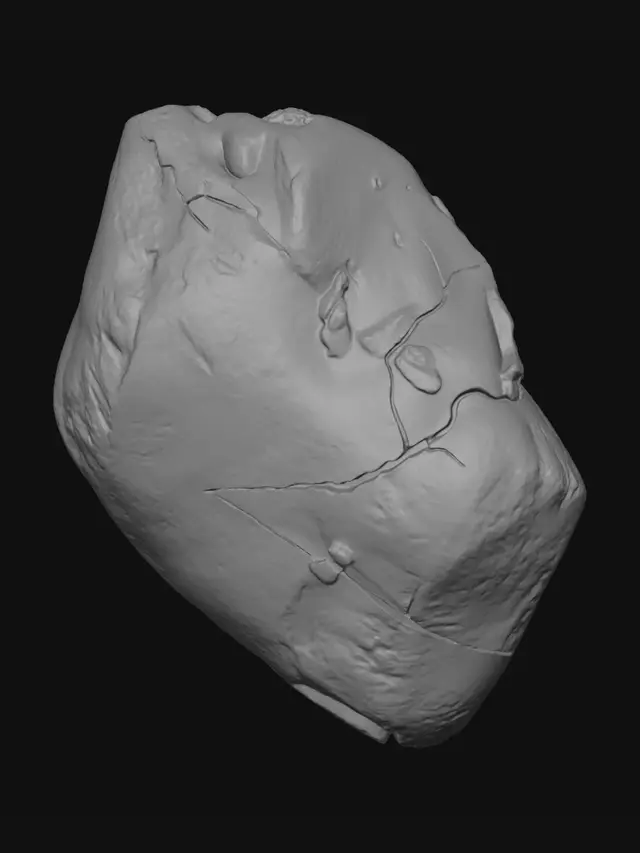 3D model for Cracked Rock