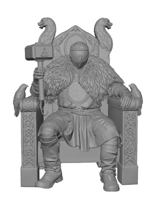 3D model for King of Valhalla