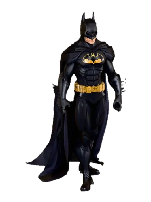 batman 3D model, vytvořený pomocí AI