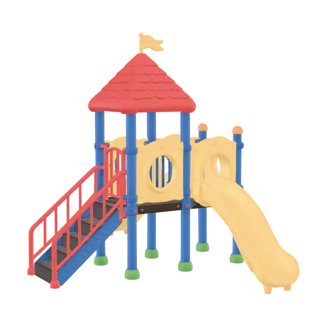 Color Slide - Kids 3D model, vytvořený pomocí AI