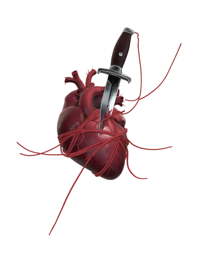 3D model for Sword Through a Heart