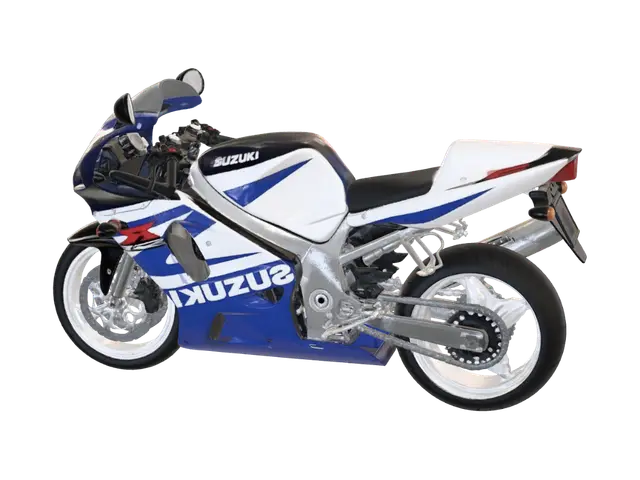 3D model for Suzuki GSX-R sportbike