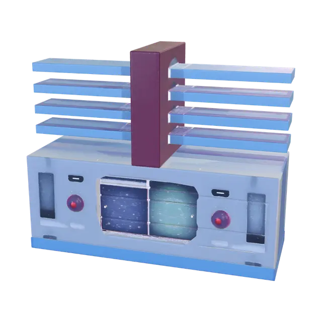 3D model for Parallel Plate Heat Exchanger