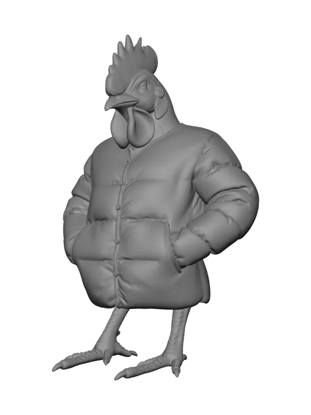 3D model for Cozy Chicken