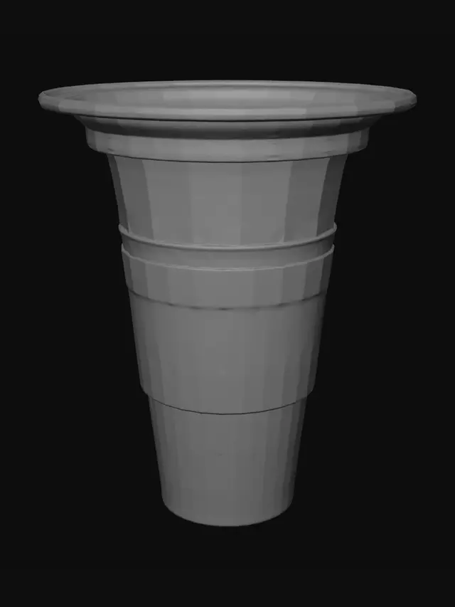 3D model for Coffee in a Recycled Cup
