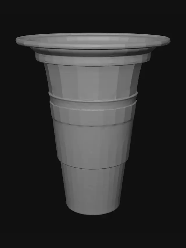 3D model for Coffee in a Recycled Cup