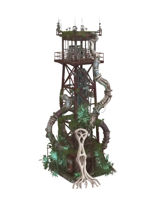 3D model for The Verdant Engine