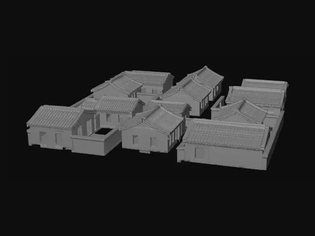 3D model for Courtyard Village Compound