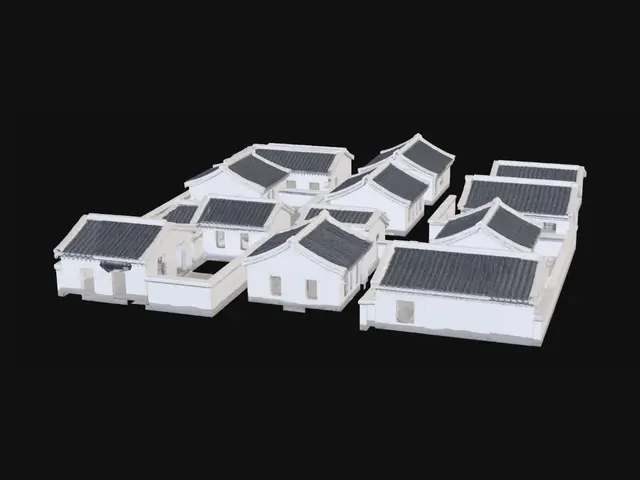 3D model for Courtyard Village Compound