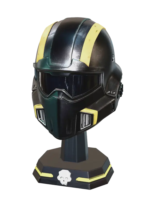 3D model for Helldivers Helmet