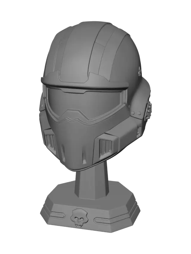 3D model for Helldivers Helmet