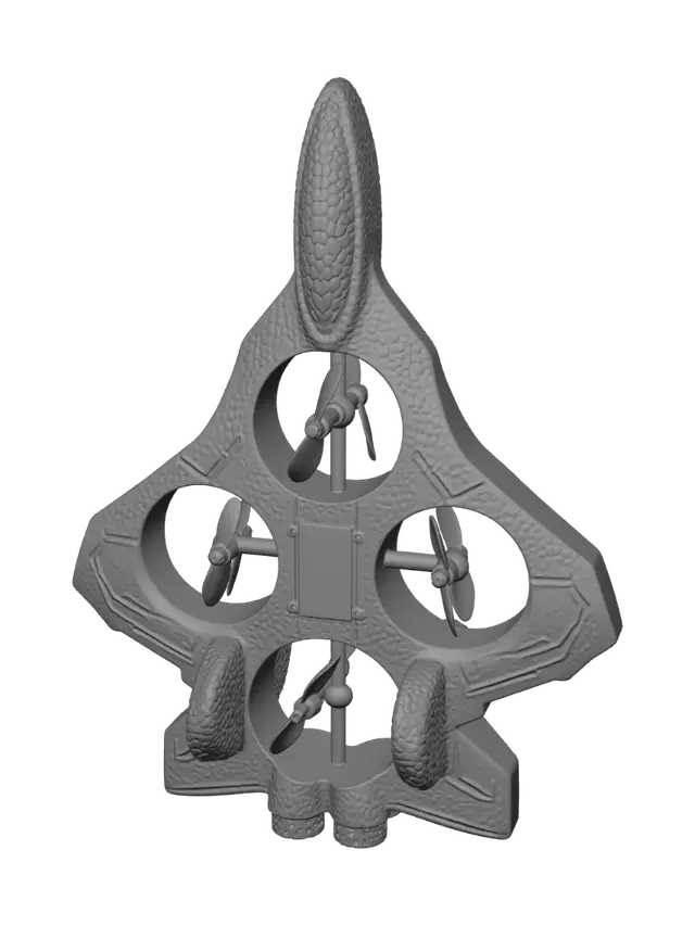 3D model for Chasing FPV Drone Frame on Carpet