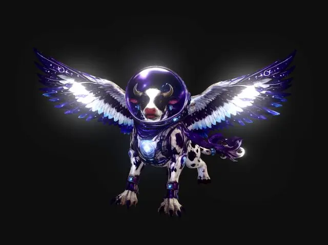 3D model for Winged Nebula Cow