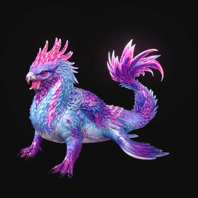 3D model for Prismatic Emberdragon