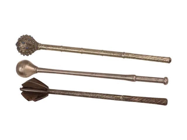 Ottoman Gurz (Maces) 3D model, vytvořený pomocí AI