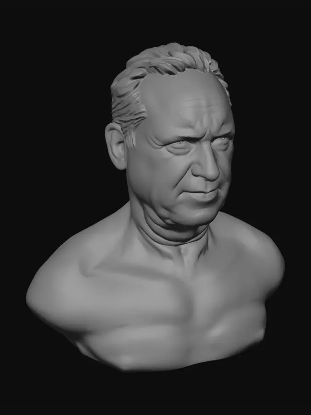 3D model for Sunlit Seaside Portrait