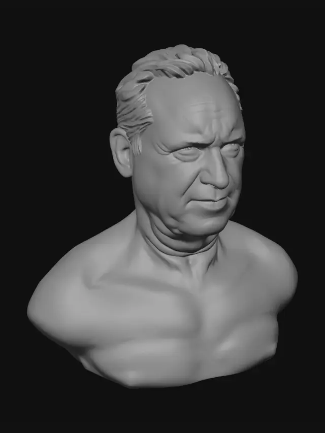 3D model for Sunlit Seaside Portrait