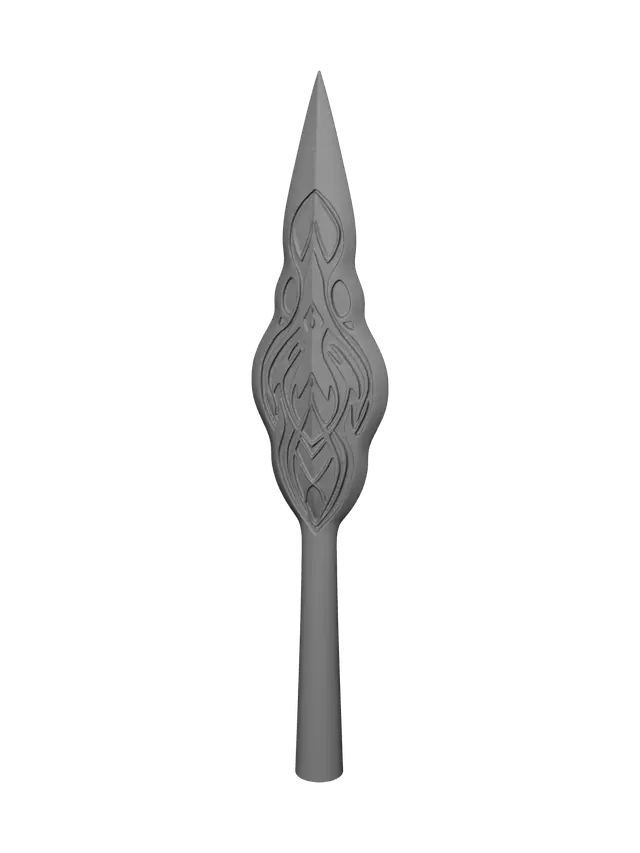 3D model for Stylized Spearhead